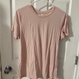Babaton Light Pink Short Sleeve Tee